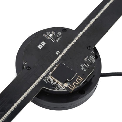 Christmas 360 Degree Rotatable LED Hologram Fan