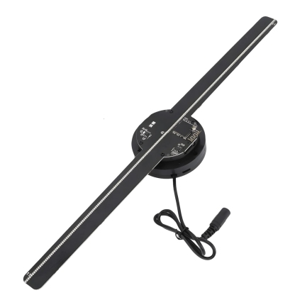 Christmas 360 Degree Rotatable LED Hologram Fan