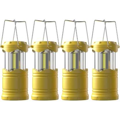 Foldable Camping Lantern With Bright LED Light-LED Solar Fairy Lights