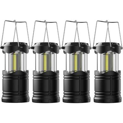 Foldable Camping Lantern With Bright LED Light-LED Solar Fairy Lights