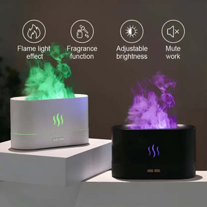 Aroma Diffuser With Colorful LED Light Humidifier-LED Solar Fairy Lights