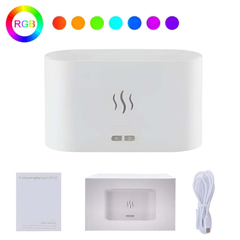 Aroma Diffuser With Colorful LED Light Humidifier-LED Solar Fairy Lights