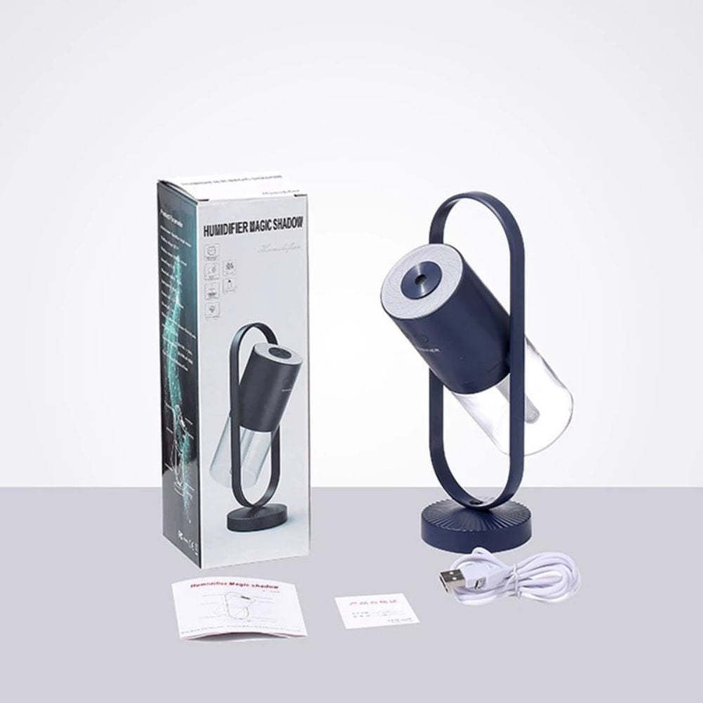 Wireless Auto Rotating Magic Shadow Humidifier-LED Solar Fairy Lights