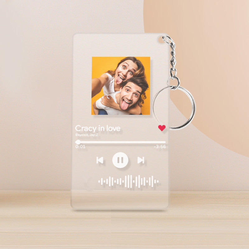 Personalized Music Acrylic Elegant Glass Decor-LED Solar Fairy Lights