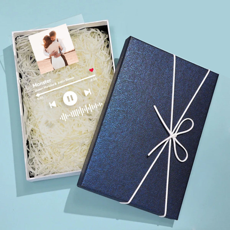 Personalized Music Acrylic Elegant Glass Decor-LED Solar Fairy Lights