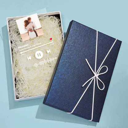 Personalized Music Acrylic Elegant Glass Decor-LED Solar Fairy Lights