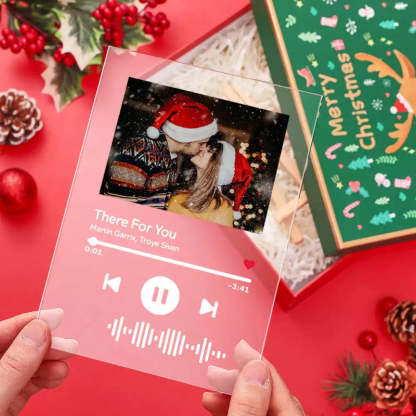 Personalized Music Acrylic Elegant Glass Decor-LED Solar Fairy Lights