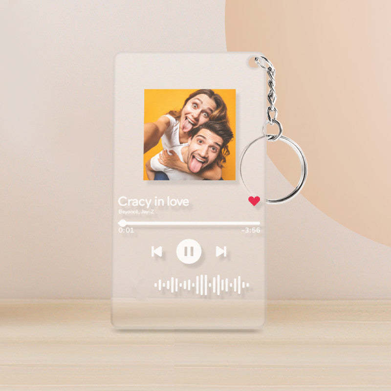 Personalized Music Acrylic Elegant Glass Decor-LED Solar Fairy Lights