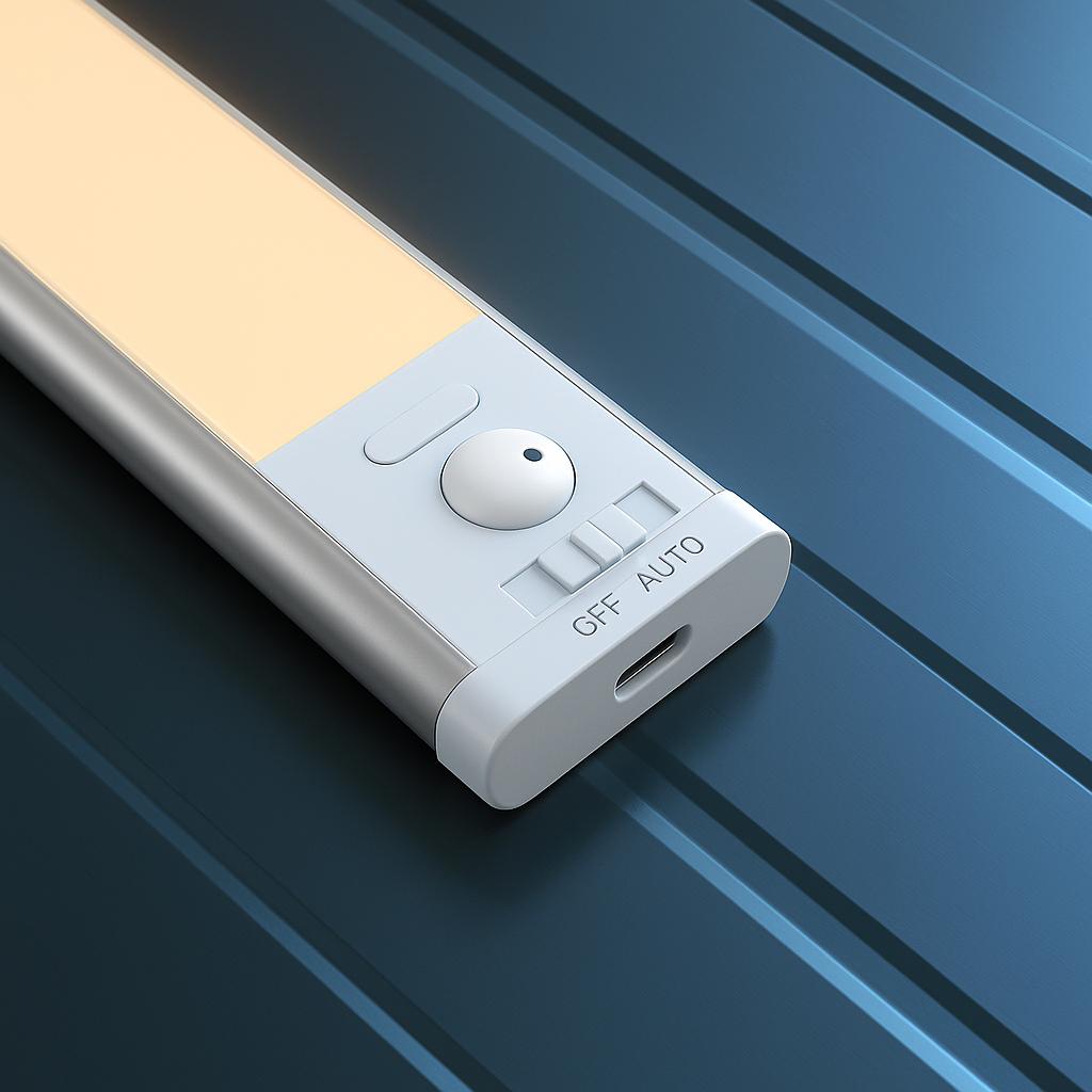 Wireless Motion Sensor Light With USB C Rechargeable Battery-LED Solar Fairy Lights