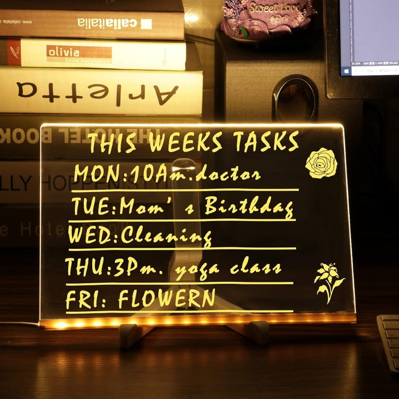 Children's LED Note Board with Colors-LED Solar Fairy Lights