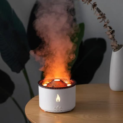 Flame Effect Mist Humidifier-LED Solar Fairy Lights