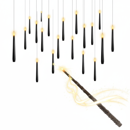 Flameless Floating Candles With Wand