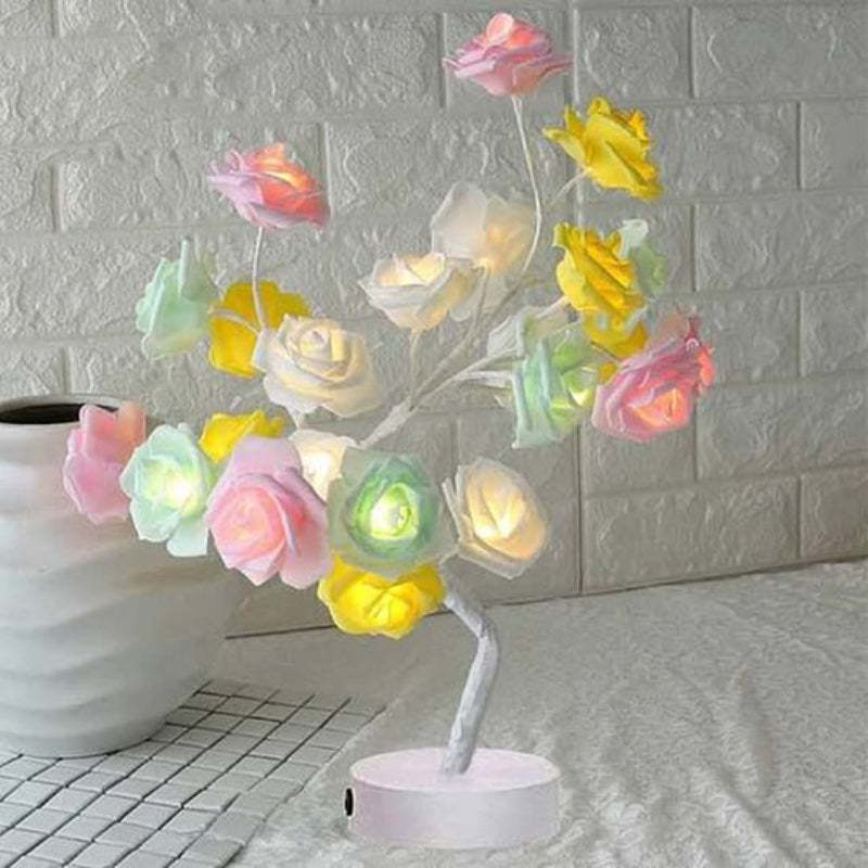 Forever Rose Tree Lamp-LED Solar Fairy Lights