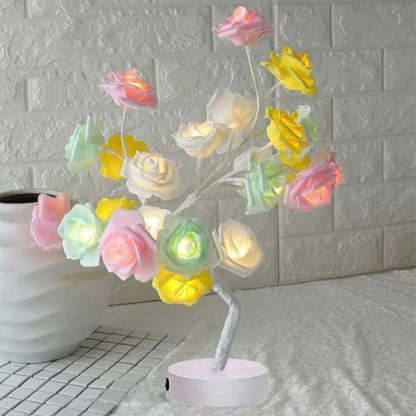Forever Rose Tree Lamp-LED Solar Fairy Lights