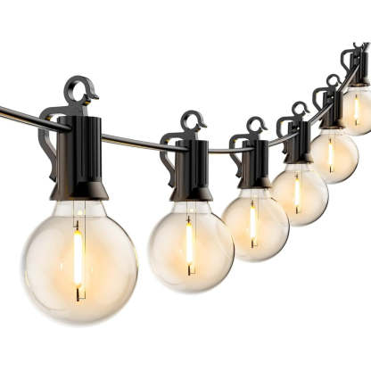 Outdoor Globe String Lights With Solar Charging-LED Solar Fairy Lights