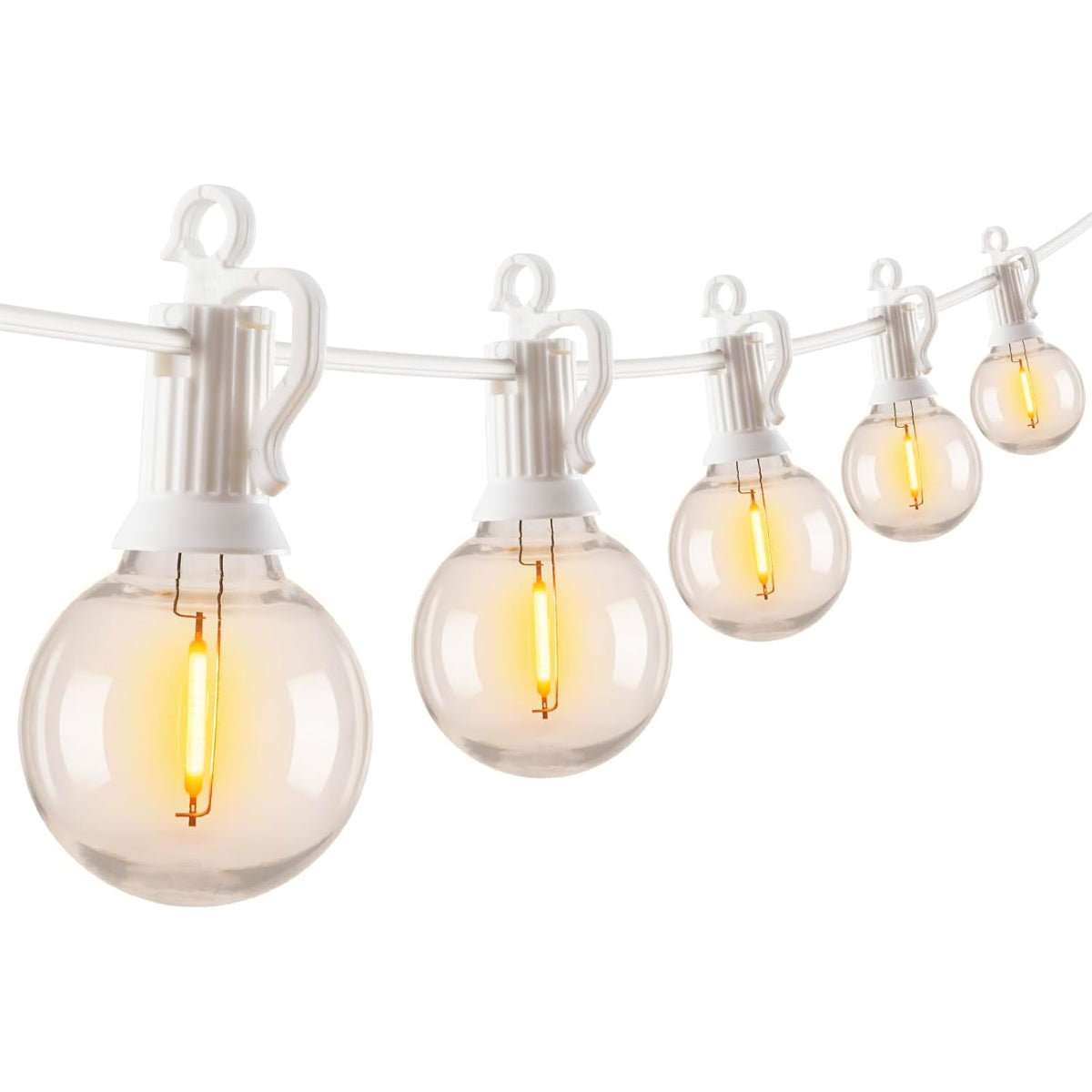 Outdoor Globe String Lights With Solar Charging-LED Solar Fairy Lights