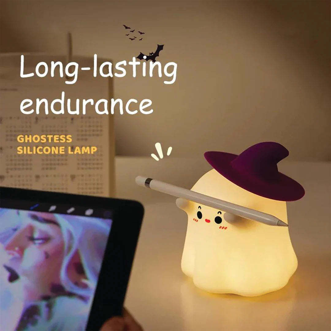 Halloween Led Night Light Silicone Table Lamp-LED Solar Fairy Lights