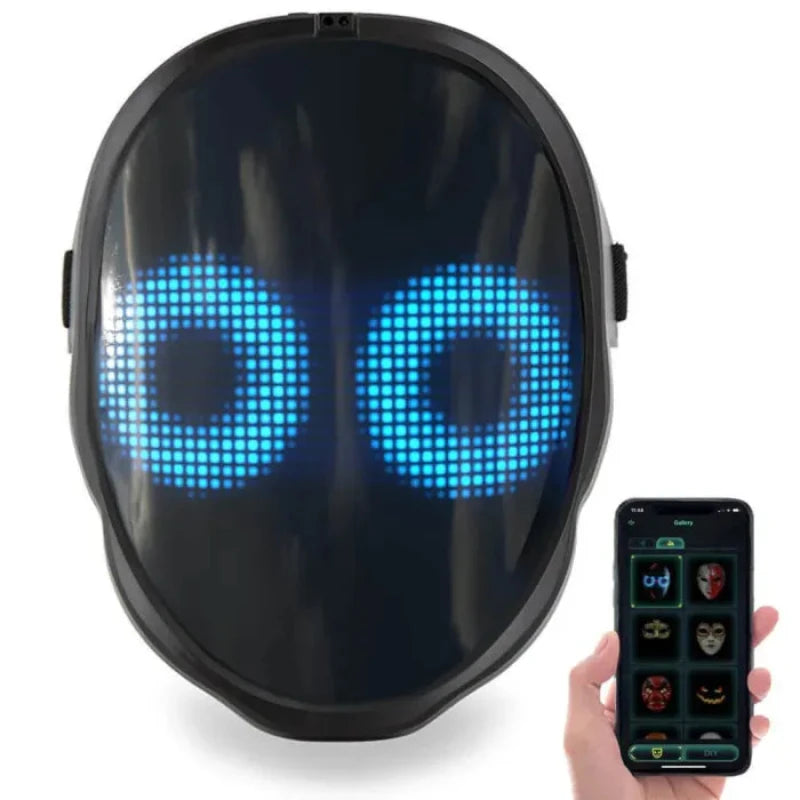 LED Smart Mask With Bluetooth Connectivity-LED Solar Fairy Lights