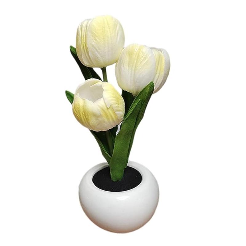 LED Tulip Flower Night Lamp-LED Solar Fairy Lights