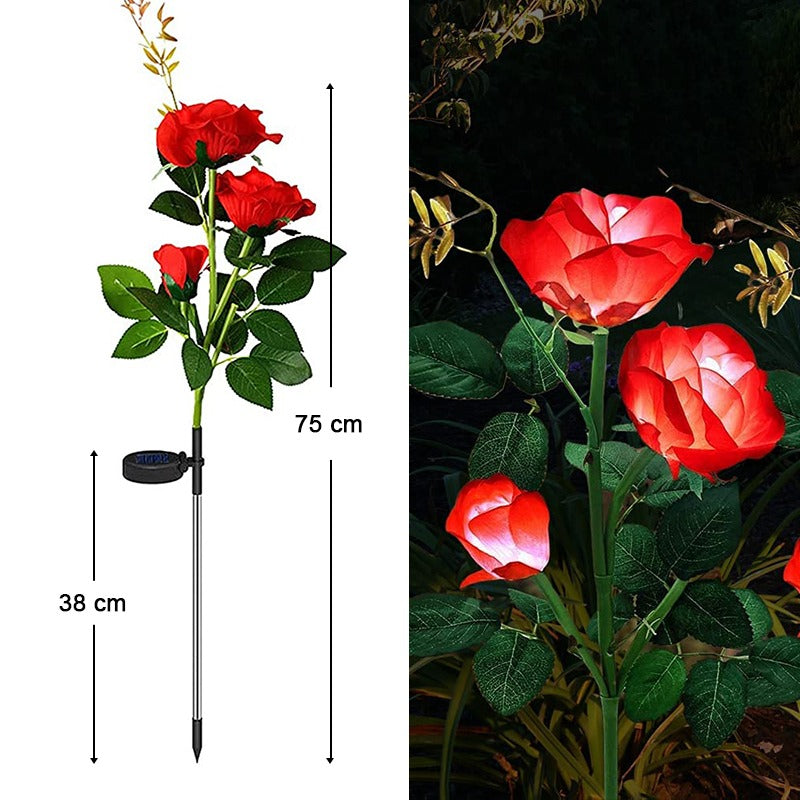 Led Flower Light For Garden-LED Solar Fairy Lights