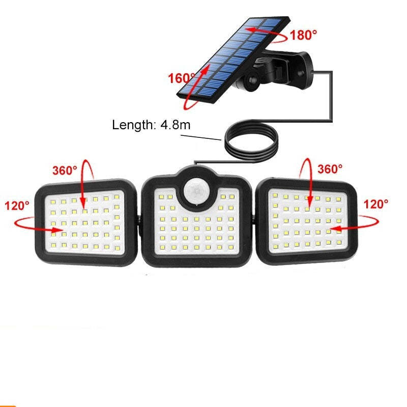 LED Solar Adjustable Lights-LED Solar Fairy Lights