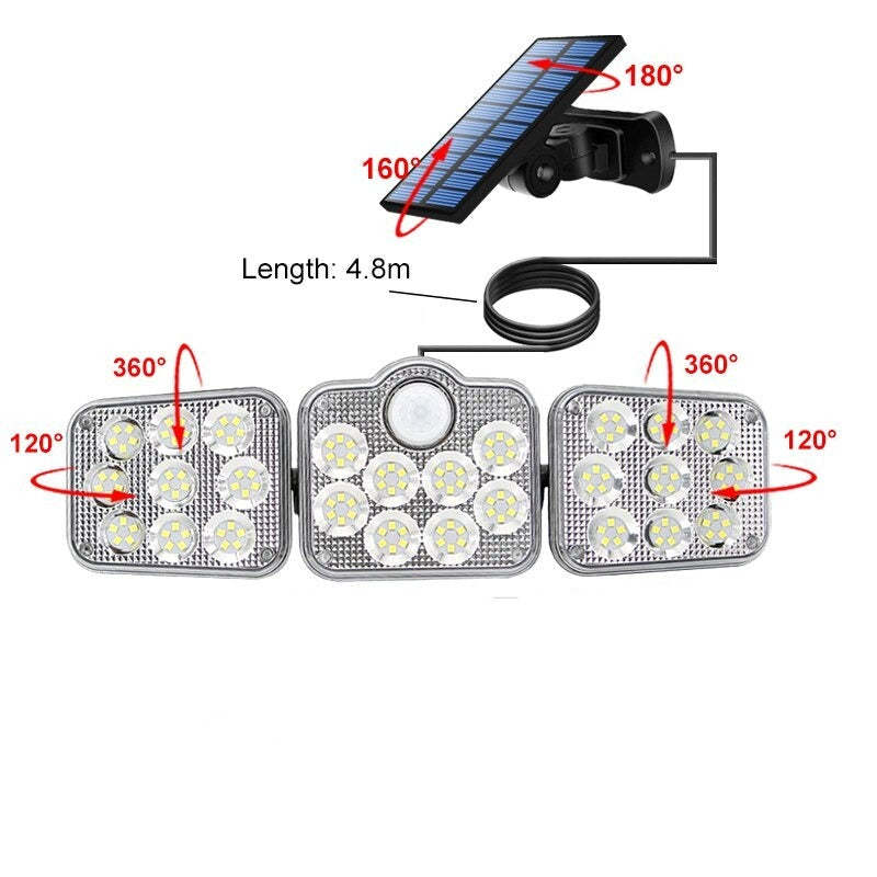 LED Solar Adjustable Lights-LED Solar Fairy Lights