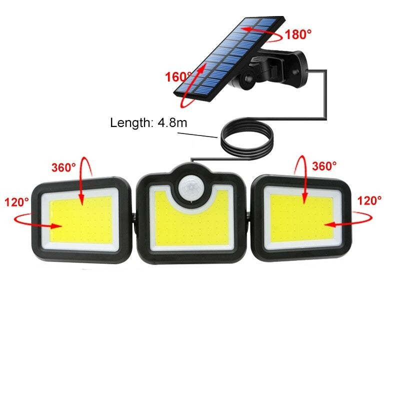 LED Solar Adjustable Lights-LED Solar Fairy Lights