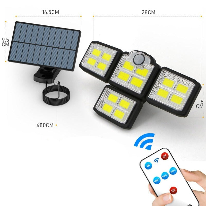 Outdoor Remote Control Solar Lamp-LED Solar Fairy Lights