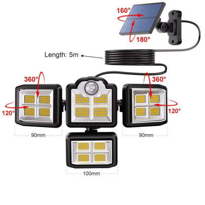 LED Solar Adjustable Lights-LED Solar Fairy Lights