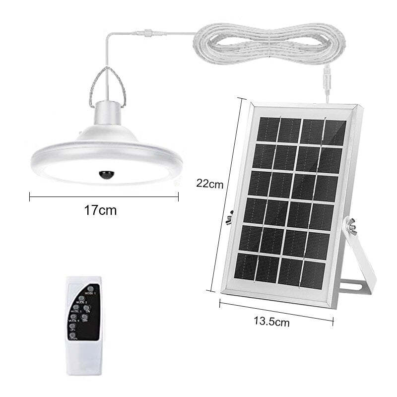Solar Outdoor Light Double Head-LED Solar Fairy Lights