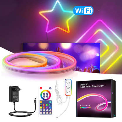 Smart LED Strip Rope Lights-LED Solar Fairy Lights