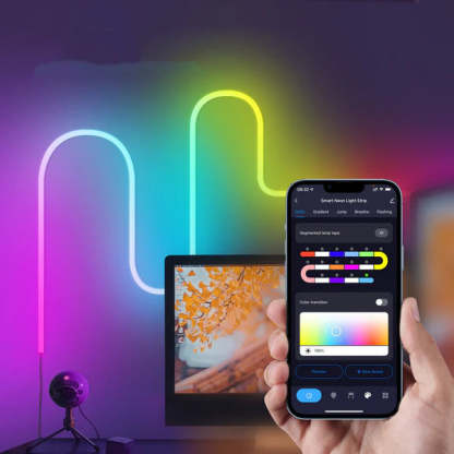 Smart LED Strip Rope Lights-LED Solar Fairy Lights