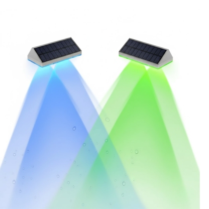 Solar Fence RGB Outdoor Decorative Garden Lights