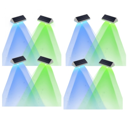 Solar Fence RGB Outdoor Decorative Garden Lights