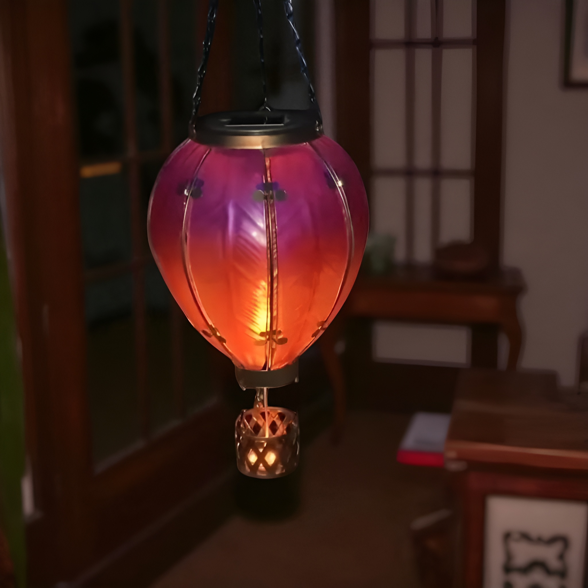 Solar Hot Air Balloon Lantern