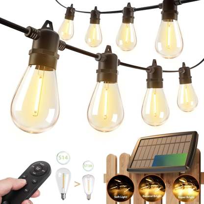 USB Rechargeable Solar String Lights for Outdoor Use-LED Solar Fairy Lights