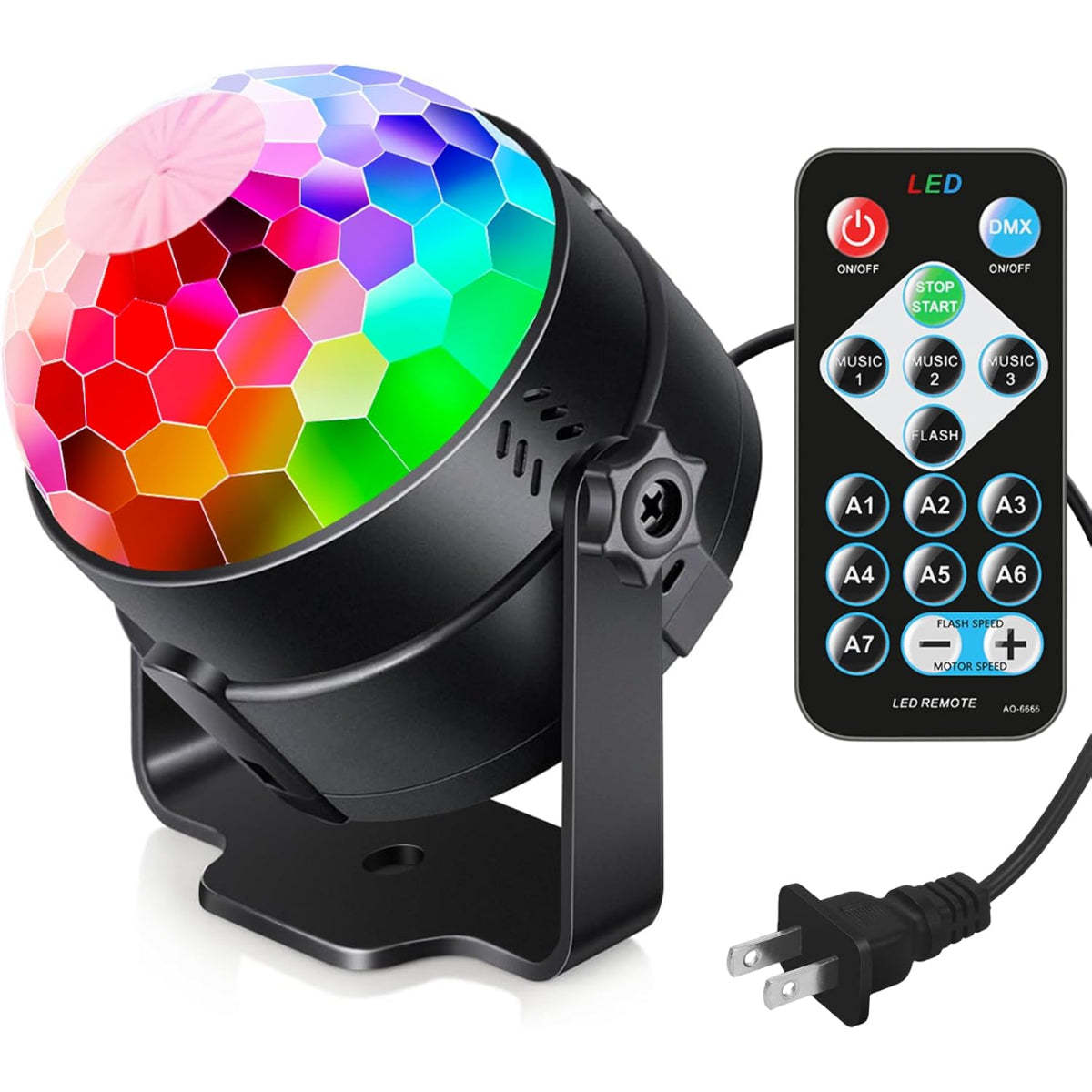 LED Disco Party Light With Remote Control-LED Solar Fairy Lights