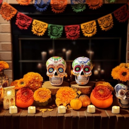 Timer Tea Lights Candles Battery Operated