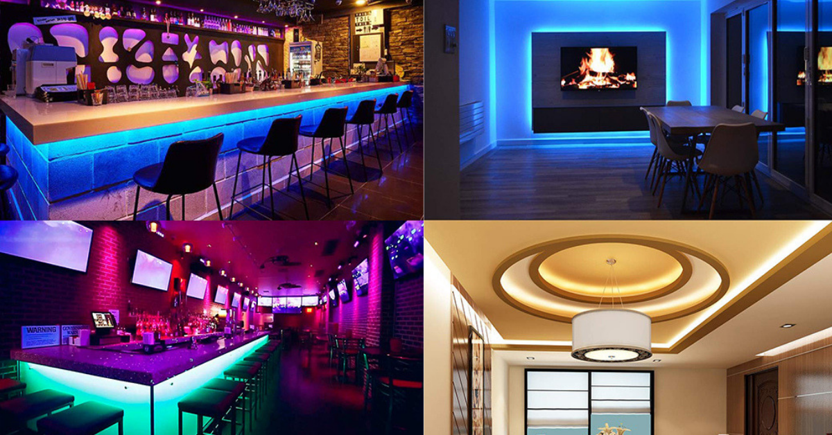 Color Blast LED Strip Lights - Remote Controlled-LED Solar Fairy Lights