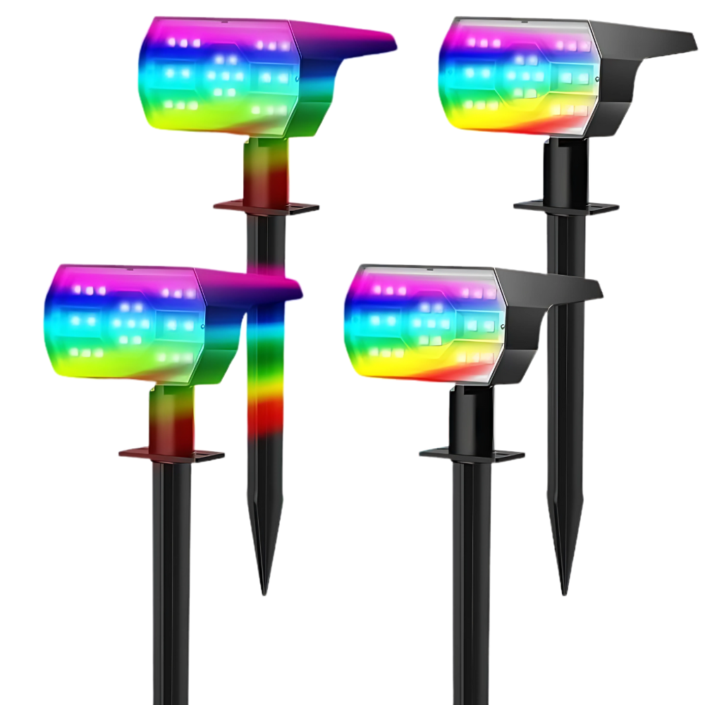 Outdoor Solar Yard Lights With Brightness Control-LED Solar Fairy Lights