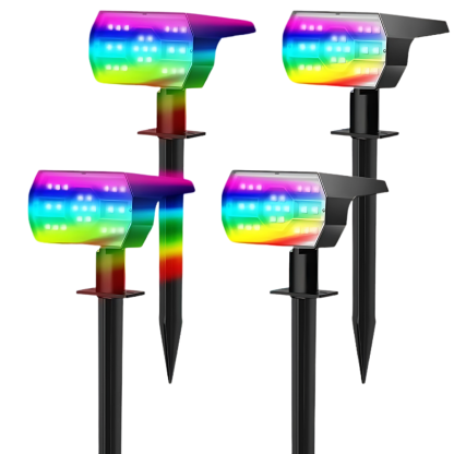 Outdoor Solar Yard Lights With Brightness Control-LED Solar Fairy Lights