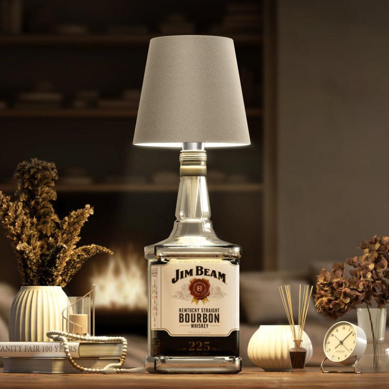 Wireless Bottle Lamp - Solar Flame Torch