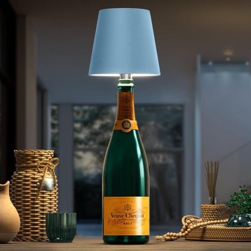 Wireless Bottle Lamp - Solar Flame Torch