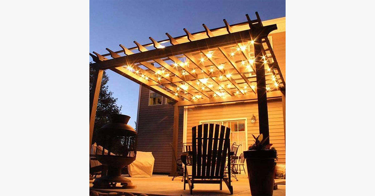 Globe String Lights-LED Solar Fairy Lights