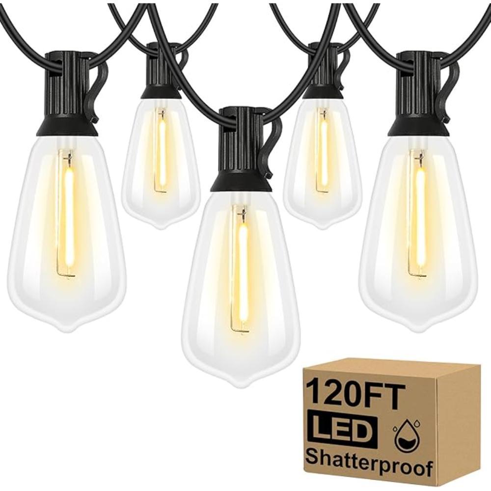 Weatherproof And Shatterproof String Lights For Patio-LED Solar Fairy Lights
