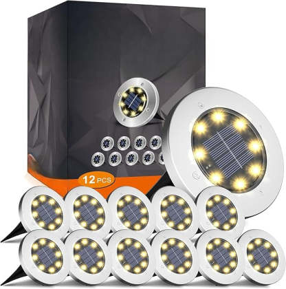 Solar Powered Ground Lights For Yard-LED Solar Fairy Lights