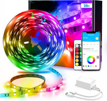 Color Changing LED Lights With Wireless App Sync-LED Solar Fairy Lights