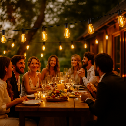 Outdoor Festive Lights With Waterproof Design-LED Solar Fairy Lights