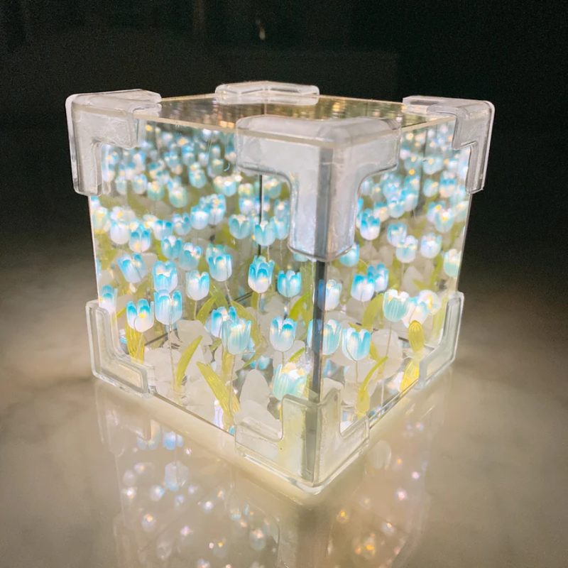 Blossom Box-LED Solar Fairy Lights