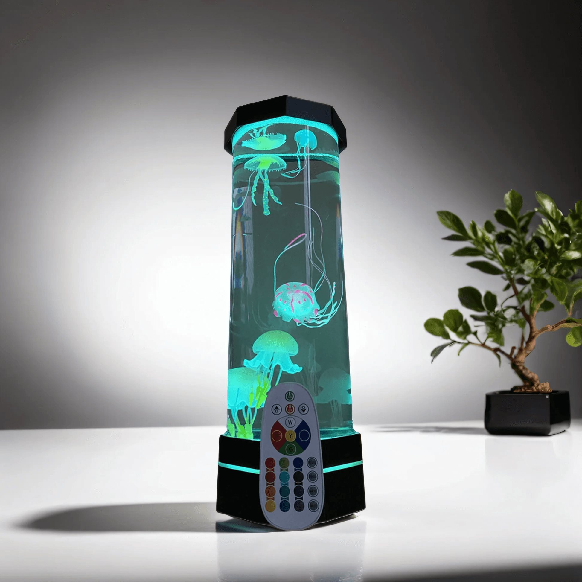 Color Changing Jellyfish Light - Solar Flame Torch